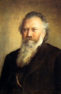 Retrato de Johannes Brahms, 1891